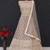 Rose gold embroidered net semi-stitched anarkali suit