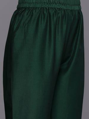 Women Floral Embroidered Regular Kurta with Trousers & With Dupatta 4