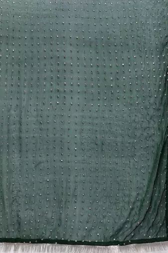 Women Floral Embroidered Regular Kurta with Trousers & With Dupatta