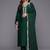 Women Floral Embroidered Regular Kurta with Trousers & With Dupatta