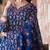 Floral Printed Regular Thread Work Pure Cotton Kurta with Trouser & Dupatta