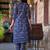 Floral Printed Regular Thread Work Pure Cotton Kurta with Trouser & Dupatta