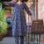 Floral Printed Regular Thread Work Pure Cotton Kurta with Trouser & Dupatta