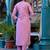Floral Printed Regular Miirror Work Pure Cotton Kurta With Trouser & Dupatta