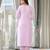 Women Floral Embroidered Empire Thread Work Pure Cotton Kurta with Trousers & With Dupatta