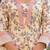 Floral Printed Pure Cotton Empire Anarkali Kurta With Trouser & Dupatta