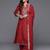 Women Floral Embroidered Regular Kurta with Trousers & With Dupatta