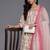 Floral Printed Mirror Work Pure Cotton Kurta with Trousers & Dupatta