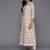 Floral Printed Mirror Work Pure Cotton Kurta with Trousers & Dupatta
