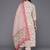 Floral Printed Mirror Work Pure Cotton Kurta with Trousers & Dupatta
