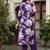 Floral Printed Sequin & Pearl Embroidered Straight Kurta With Trouser & Dupatta
