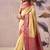 Baige tusser silk festival wear saree