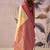 Baige tusser silk festival wear saree