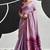 Lilac soft modal cotton saree with woven pallu saree