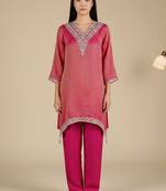 Women Ethnic motifs Embroidered Regular Kurta with Palazzos