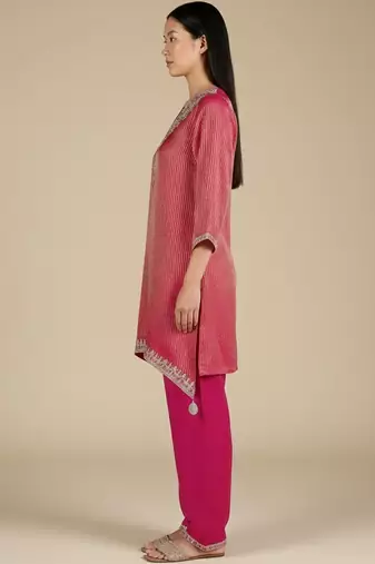 Women Ethnic motifs Embroidered Regular Kurta with Palazzos