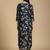 Floral Printed V-Neck Kurta With Trousers