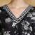 Floral Printed V-Neck Kurta With Trousers