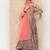 Floral Printed Kurta With Trousers & Dupatta