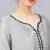 Women Grey & Black Zari & Thread Work Kurta with Trousers & Dupatta