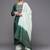 Women Green Ethnic Motifs Yoke Design Gotta Patti Pure Cotton Kurta with Trousers & With Dupatta