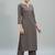 Women Regular Gotta Patti Silk Crepe Kurta with Trousers