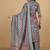 Women Floral Printed Mandarin Collar Kurta with Trousers & Dupatta