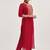 Ethnic Motifs Yoke Design Straight Kurta & Trousers With Dupatta