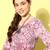 Women Ethnic Motifs Printed Empire Silk Georgette Kurta with Trousers