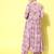 Women Ethnic Motifs Printed Empire Silk Georgette Kurta with Trousers