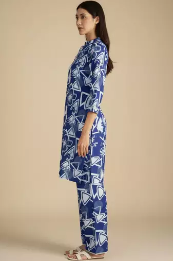 Women Floral Printed Kurta with Palazzo