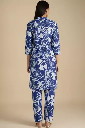 Women Floral Printed Kurta with Palazzo