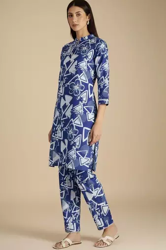 Women Floral Printed Kurta with Palazzo