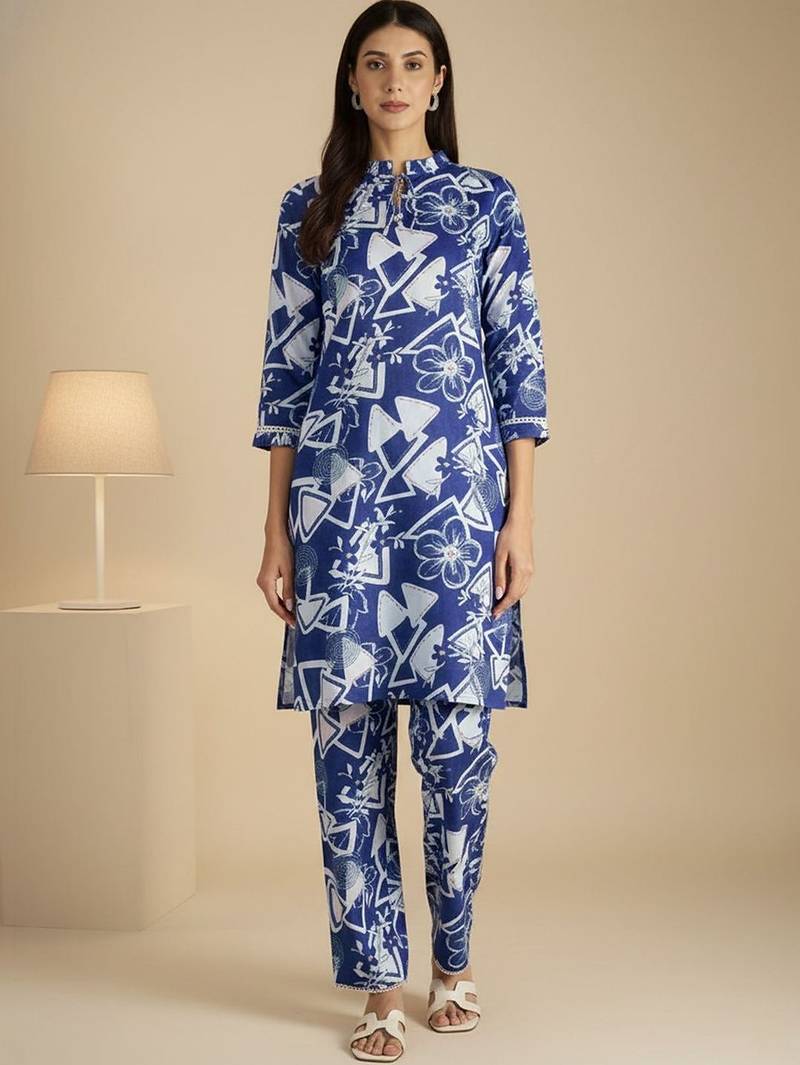 Women Floral Printed Kurta with Palazzo