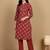 Women Cotton Blend Ethnic Motifs Printed Regular Kurta Set With Trousers