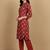 Women Cotton Blend Ethnic Motifs Printed Regular Kurta Set With Trousers
