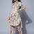 Women Floral Printed Regular Kurta with Trousers