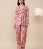Women Ethnic Motifs Printed Empire Kurta with Trousers
