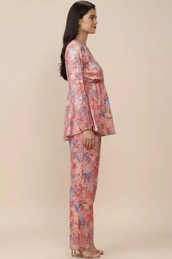Women Ethnic Motifs Printed Empire Kurta with Trousers