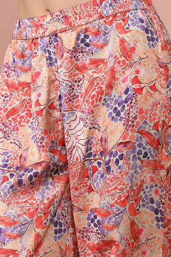 Women Ethnic Motifs Printed Empire Kurta with Trousers