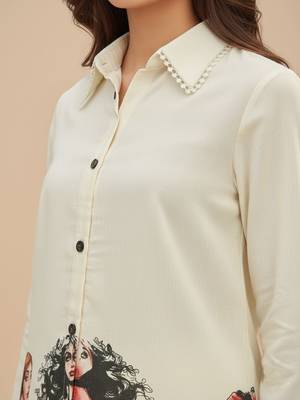 Women Printed Regular Pure Cotton Kurta with Trousers 2