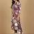 Women Floral Printed Regular Thread Work Kurta with Trousers