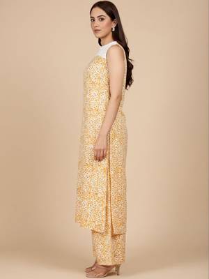 Women Floral Printed Kurta with Palazzo 2