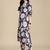 Floral Printed V-Neck Pure Cotton Straight Kurta With Trouser