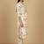 Women Floral Printed Regular Thread Work Kurta with Trousers