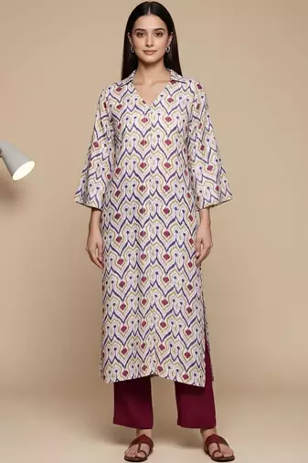 Women Regular Kurta with Trousers