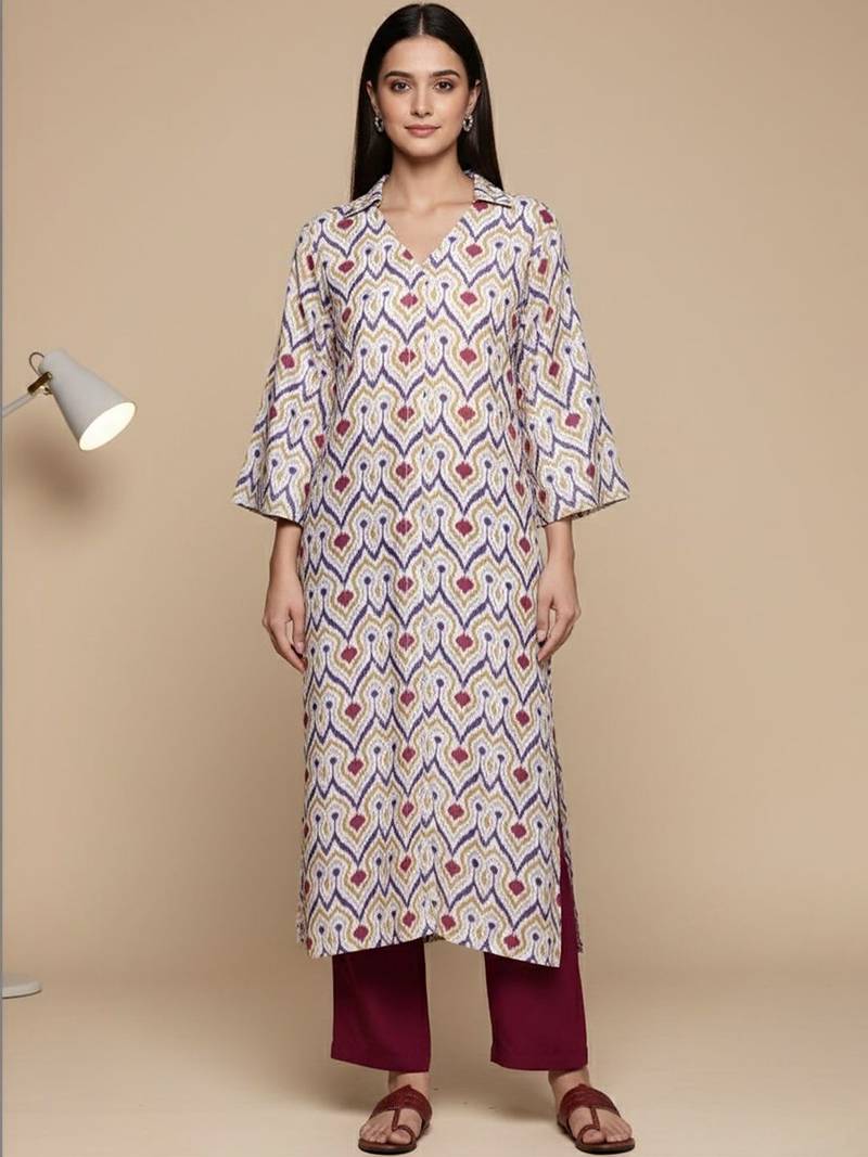 Women Regular Kurta with Trousers
