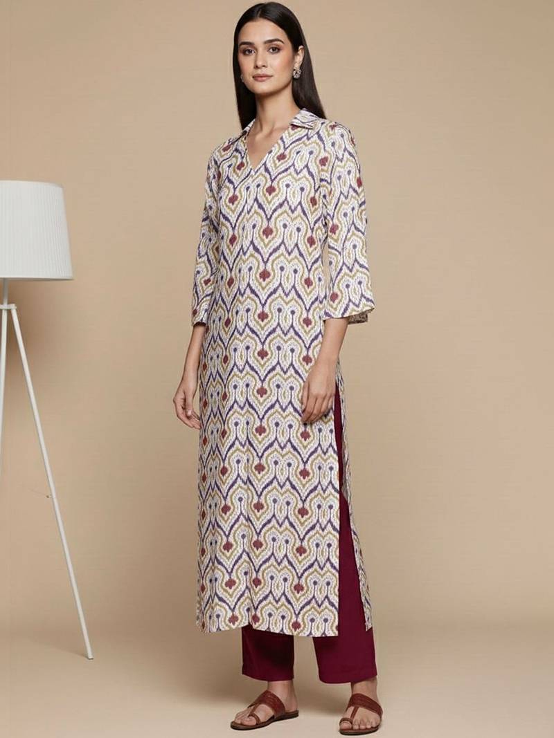Women Regular Kurta with Trousers