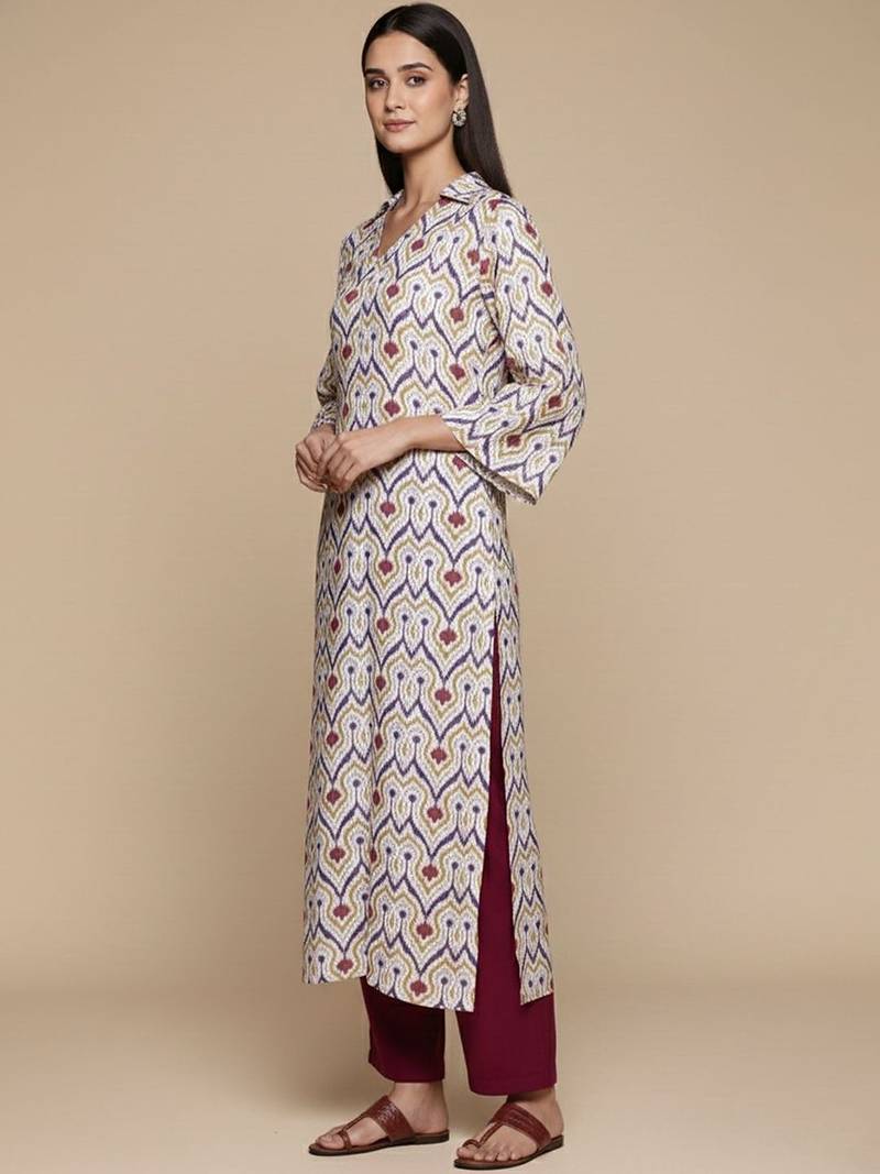 Women Regular Kurta with Trousers