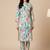 Women Floral Printed Regular Kurta with Trousers
